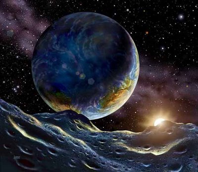 New Extra-solar Planet by David Hardy