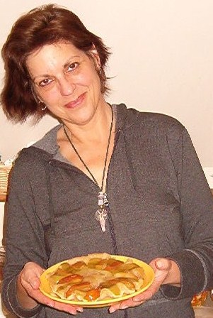 Pat's tart tatin with organic apples