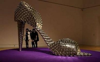 Cinderella, by Joana Vasconcelos. Photo by Nacho Doce for REUTERS.