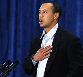 Tiger Woods. Photo courtesy official website.