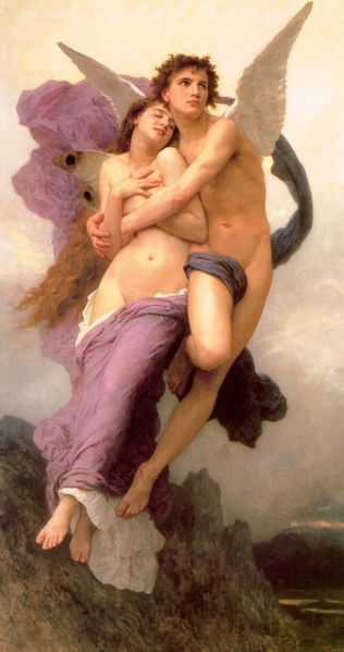 The Abduction of Psyche, by William-Adolphe Bouguereau, 1895