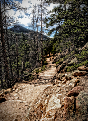 Rocky Path. © Osk Ingad Alden, 2013.