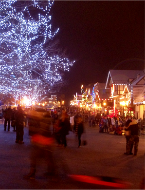 Leavenworth in December. © Pat Paquette, 2013.