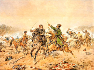  Battle of Lachowicze, by Juliusz Kossak